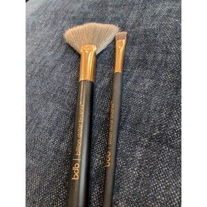 BDB Billion Dollar Brows Smudge and Fan Makeup Brush Bundle